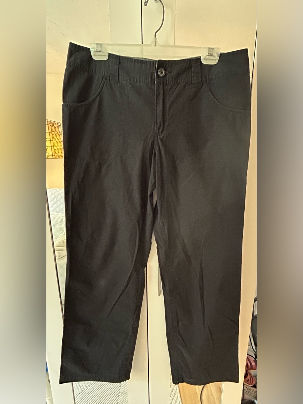 Columbia Black Straight Leg Outdoor Pants - Size 12 Regular